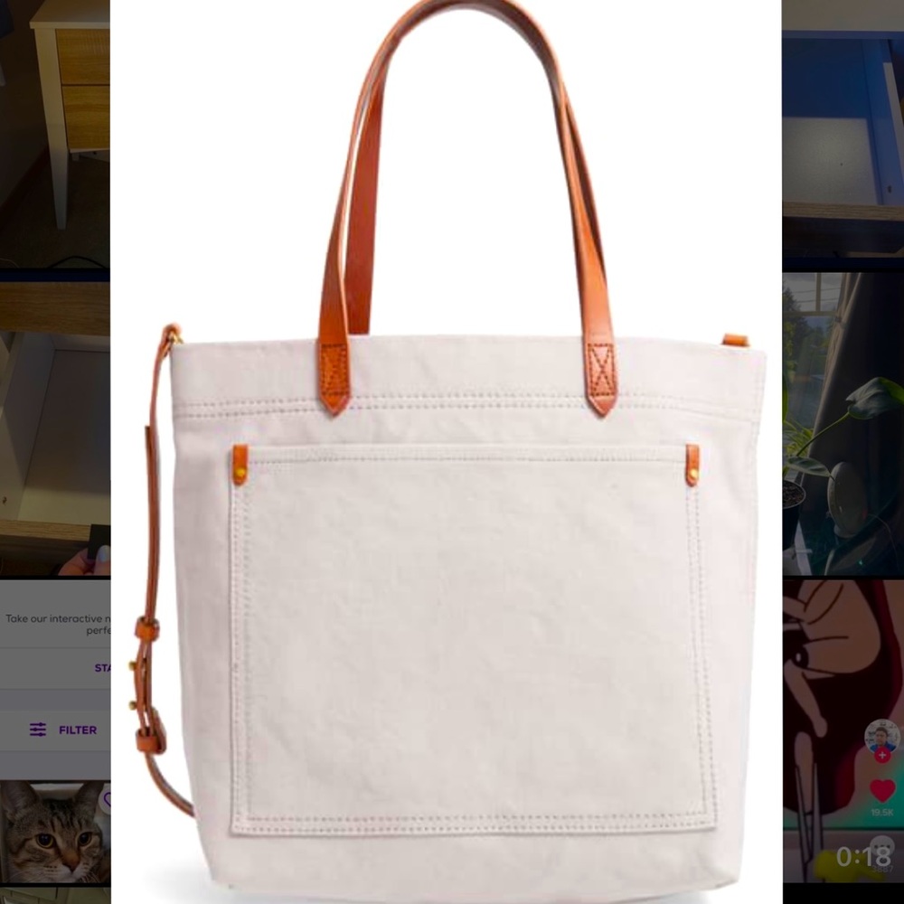 Madewell Canvas Transport Tote